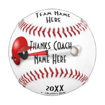 Personalisation BASEBALL BALL for Coaches/Players
