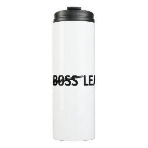 Personalisation iam leader not boos thumbler thermal tumbler