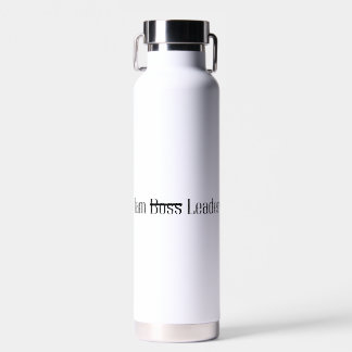Personalisation iam leader not boos water bottle