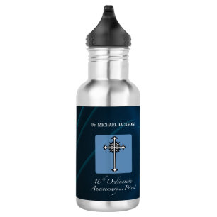 Personalise, 10th Ordination Anniversary of Priest 532 Ml Water Bottle