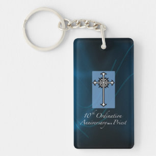 Personalise, 10th Ordination Anniversary of Priest Key Ring
