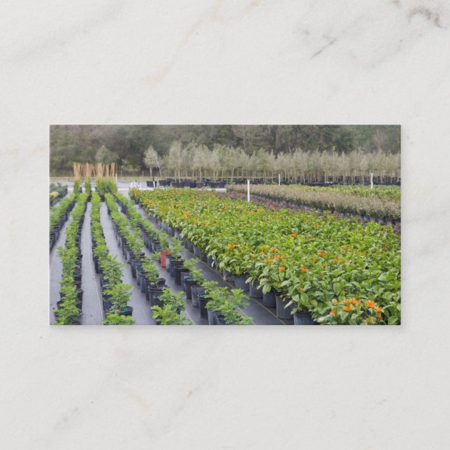 Personalise-2 Sided-Nursery and Gardening Business Card (Front)
