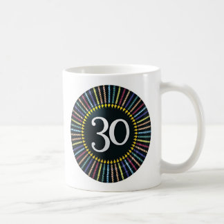 Personalise 30 BIRTHDAY Coffee Mug