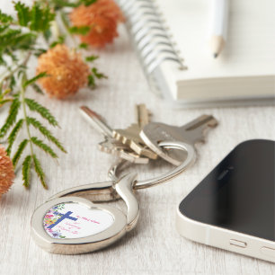 Personalise, 40th Anniversary Nun Religious Life Key Ring