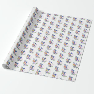 Personalise, 45th Anniversary Nun Religious Life Wrapping Paper