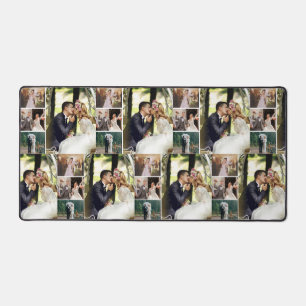 Personalise 4 Custom Photo Collage Desk Mat