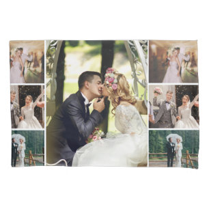 Personalise 4 Custom Photo Collage Pillowcase