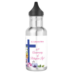 Personalise, 65th Anniversary Nun Religious Life 532 Ml Water Bottle