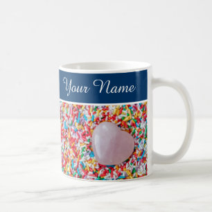Personalise a delicious sugar sprinkles mug! coffee mug