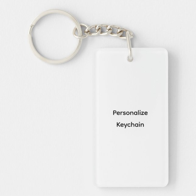Personalise Acrylic Keychain (Front)