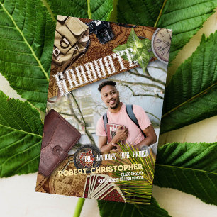 Personalise Adventurer Graduation Announcement