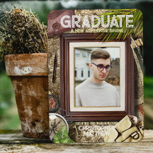 Personalise Adventurer Graduation Announcements