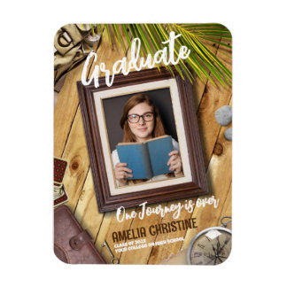 Personalise Adventurer Graduation Magnet