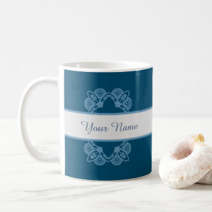 Personalise an elegant nameable mug! coffee mug
