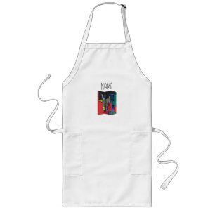 Personalise Animal Imagery Long Apron