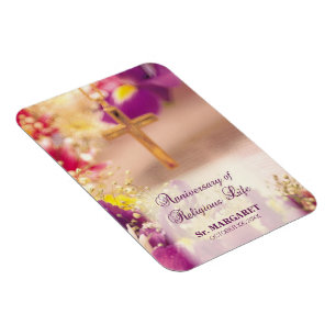 Personalise, Anniversary Religious Life, Nun Magnet