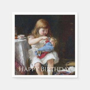 Personalise Anxious little mother  Napkin