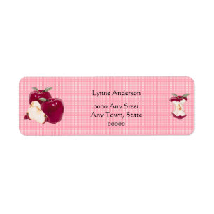 Personalise Apple return address