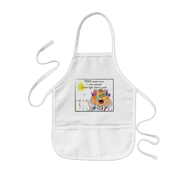 Personalise Apron for "Best Little Artist" (Front)
