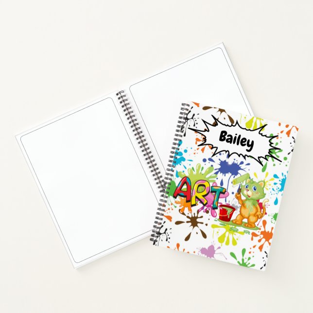 Personalise Art Notebook (Inside)