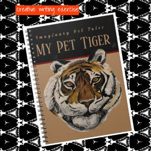 Personalise Art & Text Creative Writing 80-pg Notebook