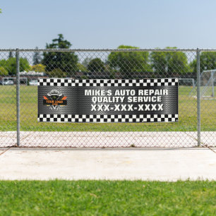 Personalise Auto Repair Shop With Your Logo Design Banner