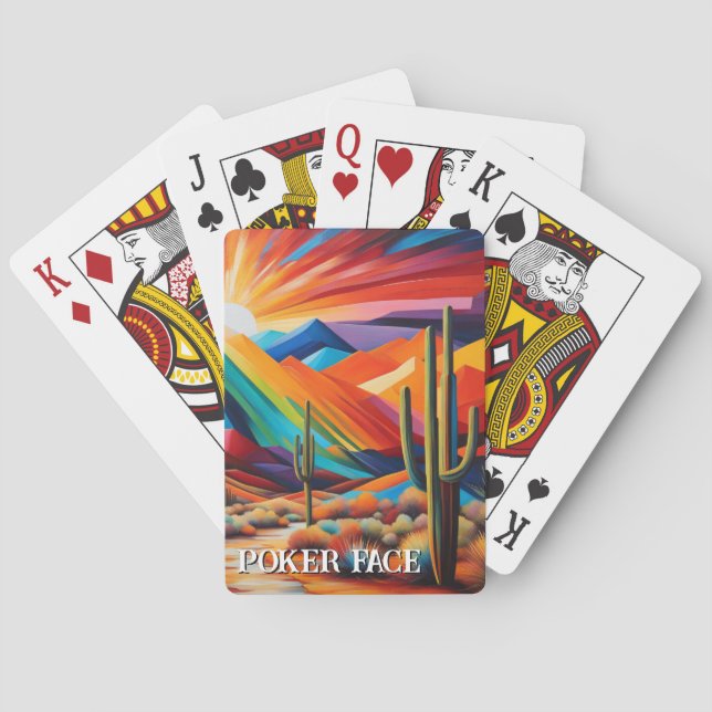 Personalise AZ Theme Poker Cards (Back)