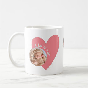 Personalise Baby Gift with 4 Photo & Message Coffee Mug