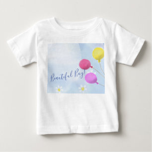 Personalise Baby Shower Over the Miles by Mail T-Shirt