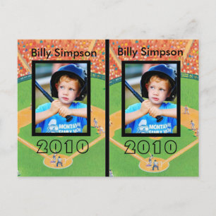 Personalise Basball Cards