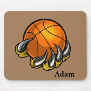 Personalise Basketball Dragon Claw Mouse Mat