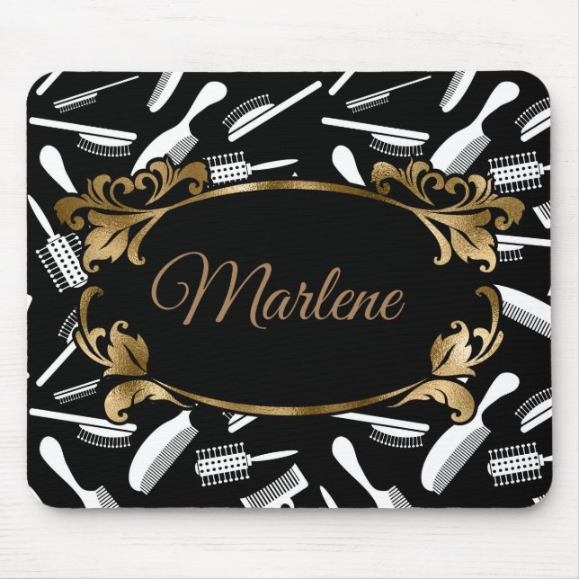 Personalise Beautician Mousepad (Front)