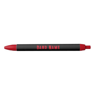 Personalise  black ink pen