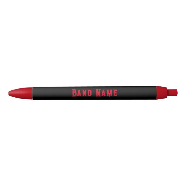 Personalise  black ink pen (Front)