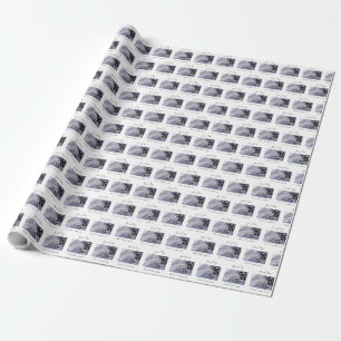 Personalise, Boy, First Communion Blue Wrapping Paper