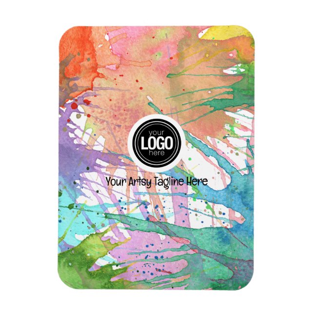 Personalise Business | Art Supplies Magnet (Vertical)