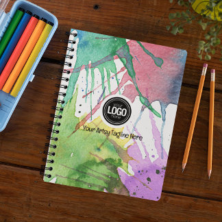 Personalise Business | Art Supplies Notebook