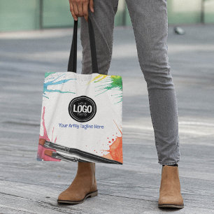Personalise Business Art Supplies Tote Bag