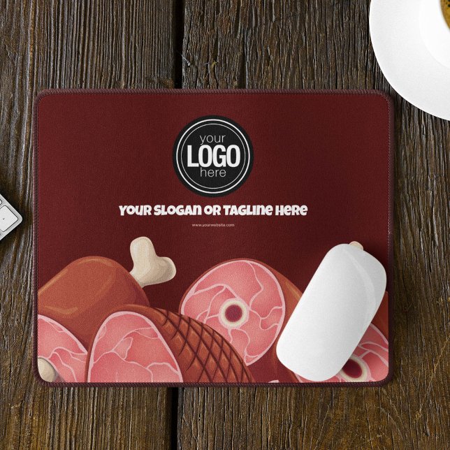 Personalise Business | Butcher Shop Mouse Mat (Creator Uploaded)