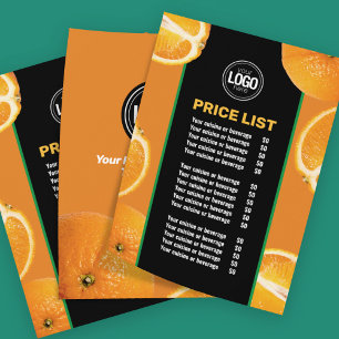 Personalise Business   Orange Company Flyer