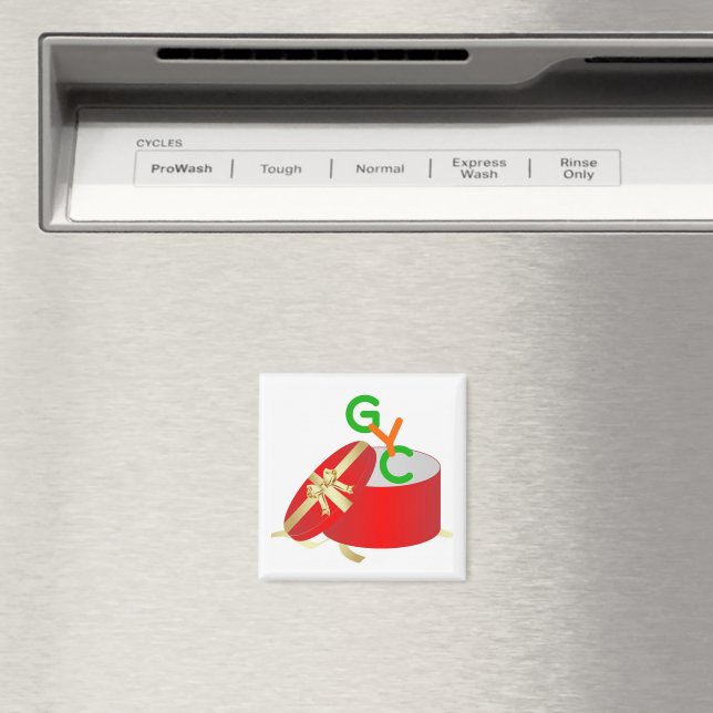 Personalise Business Organisation Event Logo Magnet (In Situ (Dishwasher))