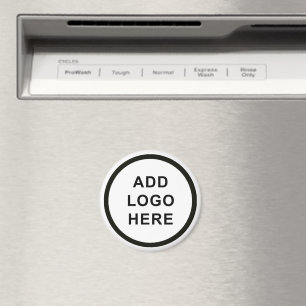 Personalise Business Organisation Event Logo Magnet