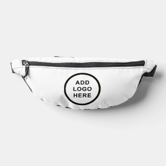 Personalise Business Organisation Event Logo White Bum Bags
