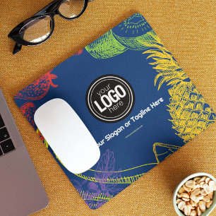 Personalise Business   Tropical Fruits Company Mouse Mat