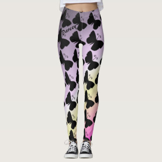 Personalise Butterfly Insect Garden Leggings