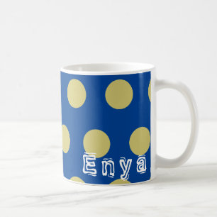 Personalise by Name Polka Mug