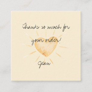 Personalise Calling Card