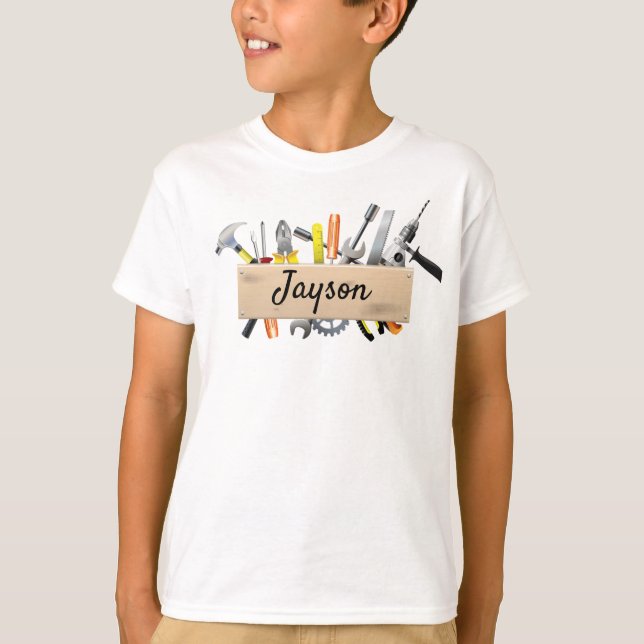 Personalise Carpenter T-Shirt (Front)