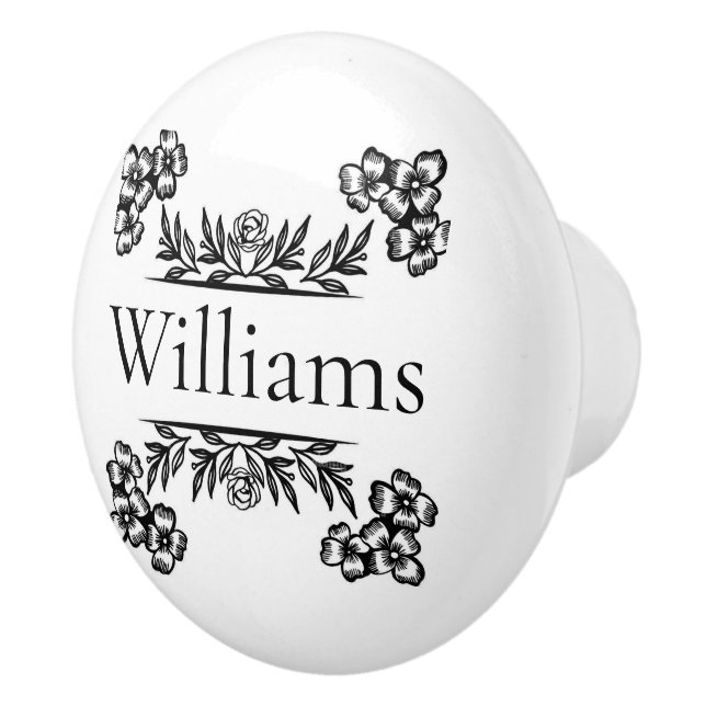 Personalise Ceramic Knob (Right)