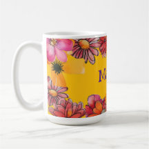 Personalise. Cheerful 70s vibe flower power